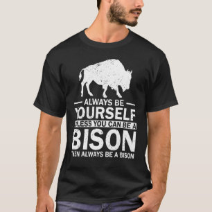 Die flauschigen Kühe, die vom Buffalo National bes T-Shirt