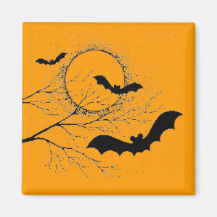 Die Fledermaus von Halloween - Magnet