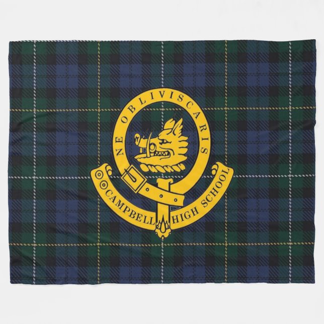 Die Fleece Blanket (Vorderseite (Horizontal))