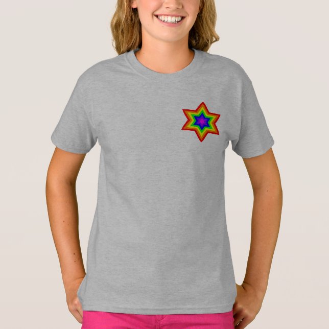 Die Fleece-ZipHoodie heller Burst™ Jungen Hoodie (Vorderseite)