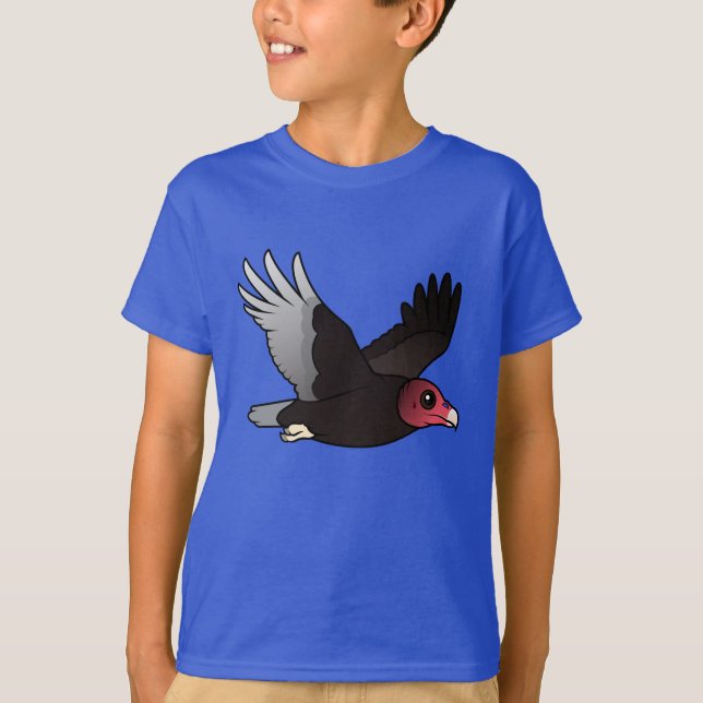 Die Fliegen-Türkei-Geier T-Shirt (Vorderseite)