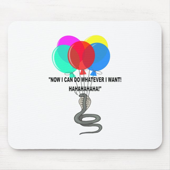 Die fliegende Schlange Mousepad (Vorne)