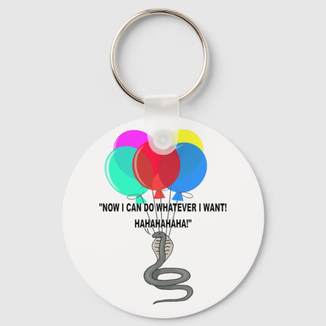 Die fliegende Schlange Schlüsselanhänger (Vorderseite)