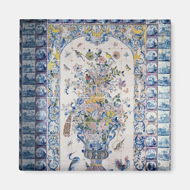 Die Fliesenverkleidung aus dem Badezimmer Magnet (Vorne)