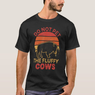 Die fließenden Kühe dürfen nicht am Yellowstone Bu T-Shirt