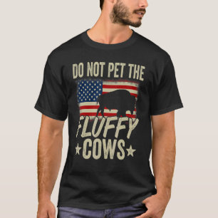 Die fließenden Kühe dürfen nicht am Yellowstone Bu T-Shirt