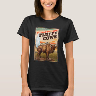Die fließenden Kühe von Stufe 3 dürfen nicht gebra T-Shirt