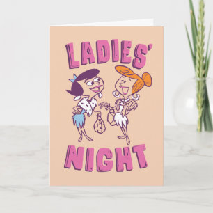 Die Flintstones Betty & Wilma - Ladies' Night Karte