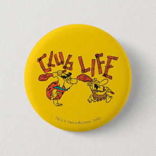 Die Flintstones   Fred & Barney - Club Leben Button