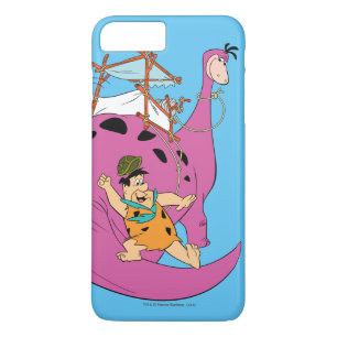 Die Flintstones   Fred, der hinunter Schwanz Case-Mate iPhone Hülle