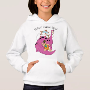 Die Flintstones Fred, der hinunter Schwanz Hoodie