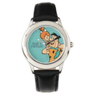 Die Flintstones   Fred u. KieselFlintstone Armbanduhr