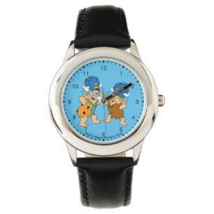 Die Flintstones   Fred u. Krach-Wasser-Büffel Armbanduhr