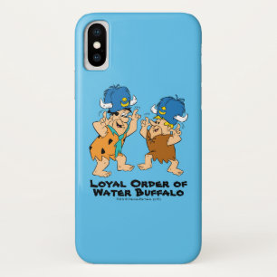 Die Flintstones   Fred u. Krach-Wasser-Büffel Case-Mate iPhone Hülle