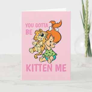 Die Flintstones Pebbles & ihr Tiger Karte