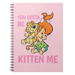 Die Flintstones Pebbles & ihr Tiger Notizblock