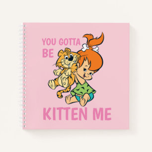 Die Flintstones Pebbles & ihr Tiger Notizbuch
