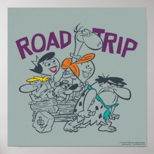 Die Flintstones Roadtrip Poster