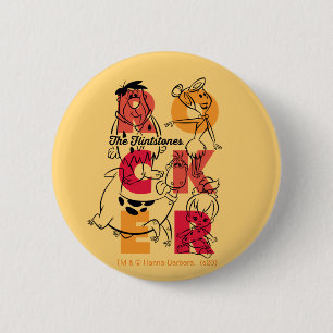 Die Flintstones   ROCKER Button
