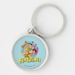 Die Flintstones und die Schutt-Familien-Grafik Schlüsselanhänger