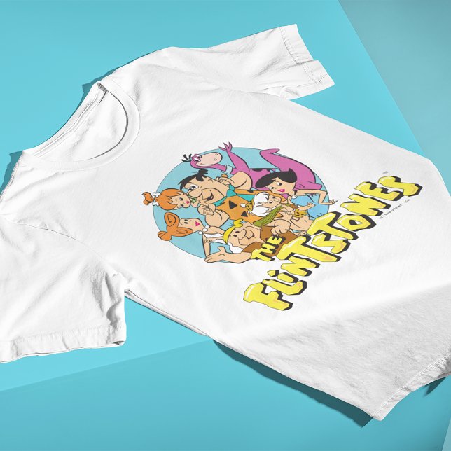 Die Flintstones und Rubbelfamilie Grafik T-Shirt (Von Creator hochgeladen)
