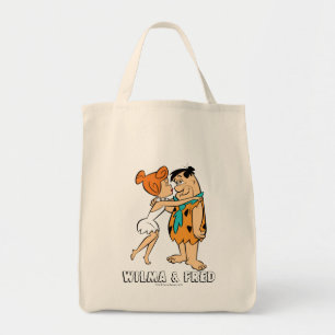 Die Flintstones Wilma, der Fred küsst Tragetasche