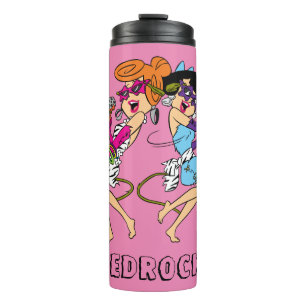 Die Flintstones   Wilma u. Betty-Rockstars Thermosbecher