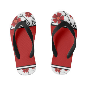 Die Flip-Flops der Kindsausdruckskollektion Kinderbadesandalen