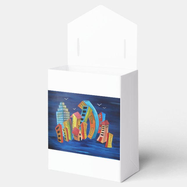 Die florierende Stadt Geschenkschachtel (Geöffnet)