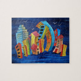Die florierende Stadt Puzzle