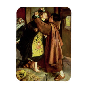 Die Flucht aus einer Heretik, 1559, 1857 (Öl auf L Magnet