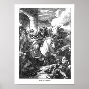 Die Flucht der Mondlandschaft Poster