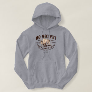 Die Fluffy Kühe Yellowstone Bison Funny nicht best Hoodie