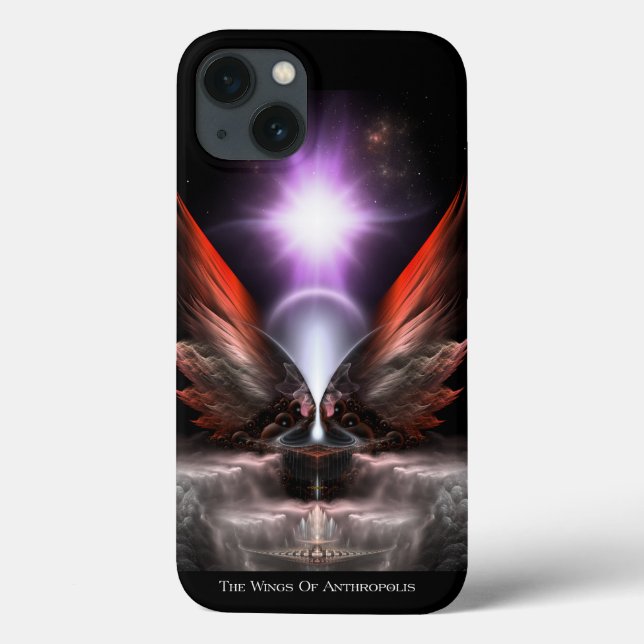 Die Flügel der Anthropolis HC-iPad Air Hüllen (Rückseite)