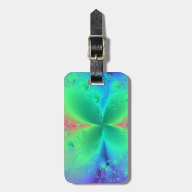 Die Flügel-Gepäckanhänger der Fee Gepäckanhänger (Vorderseite vertikal)