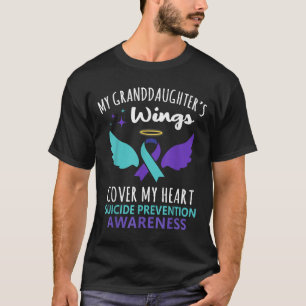 Die Flügel meiner Enkelin bedecken das Herz - Suiz T-Shirt