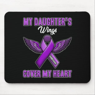 Die Flügel meiner Tochter decken meine Überdosieru Mousepad