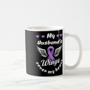 Die Flügel meines Hundes bedecken mein Herz Überdo Kaffeetasse