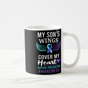 Die Flügel meines Sohnes decken Herzsuizidgedanken Kaffeetasse