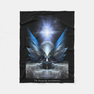 Die Flügel von Anthropolis Fleece Blanket
