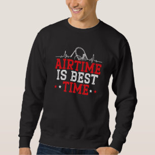 Die Flugzeit ist die beste Zeitrollenlaufbahn für Sweatshirt