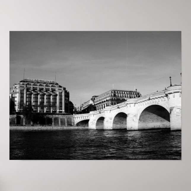 Die Fluss-Seine-Plakat Poster (Vorne)
