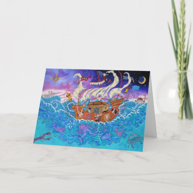 DIE FLÜSSE DANKESKARTE (Vorderseite)