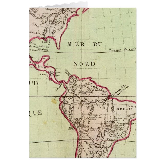 Die Flüsse und Berge Amerikas (Vorne)