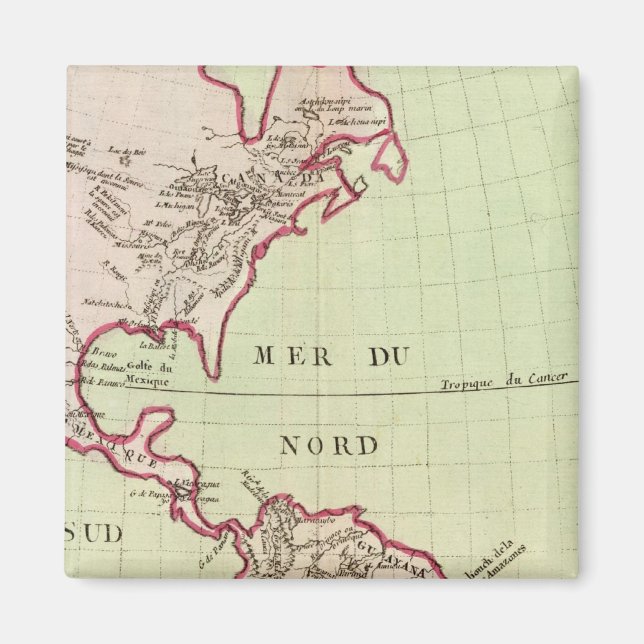 Die Flüsse und Berge Amerikas Magnet (Vorne)