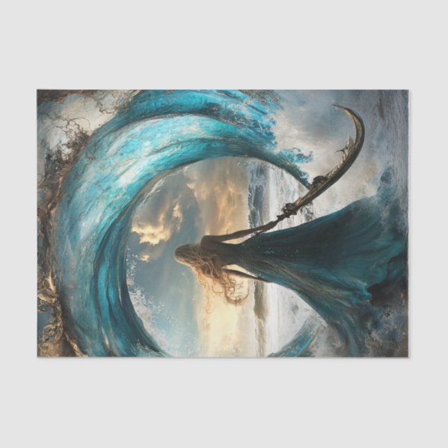 Die Flut17 Seidenpapier (Vorderseite)