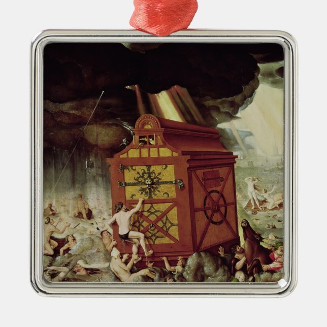 Die Flut, 1516 Ornament Aus Metall (Vorne)