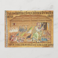 Die Flut, aus dem Atrium, Detail Noah