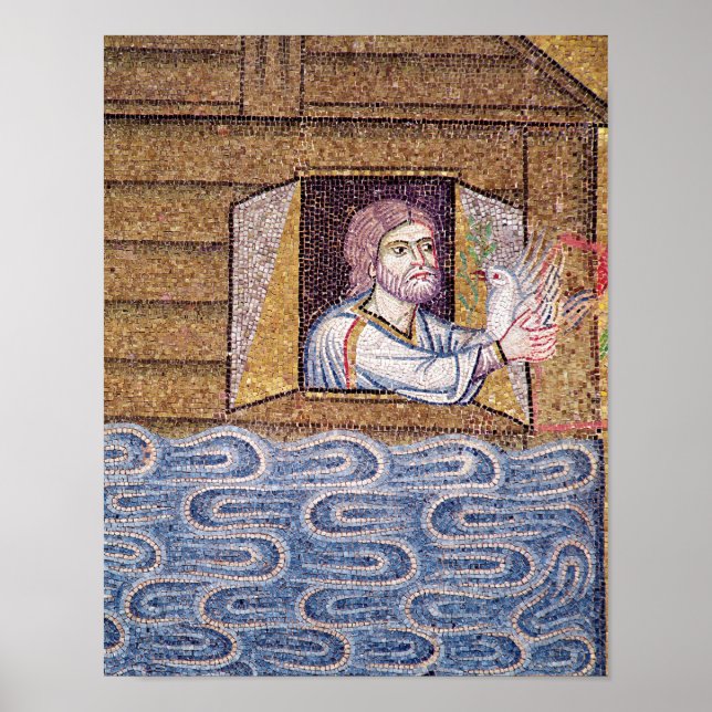 Die Flut aus dem Atrium Poster (Vorne)