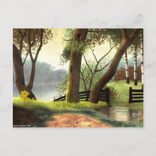 Die Flut Postkarte